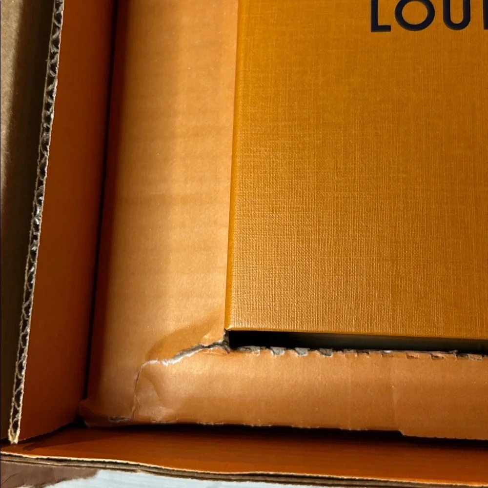Louis Vuitton Orange and Blue box/bag Gift Set.